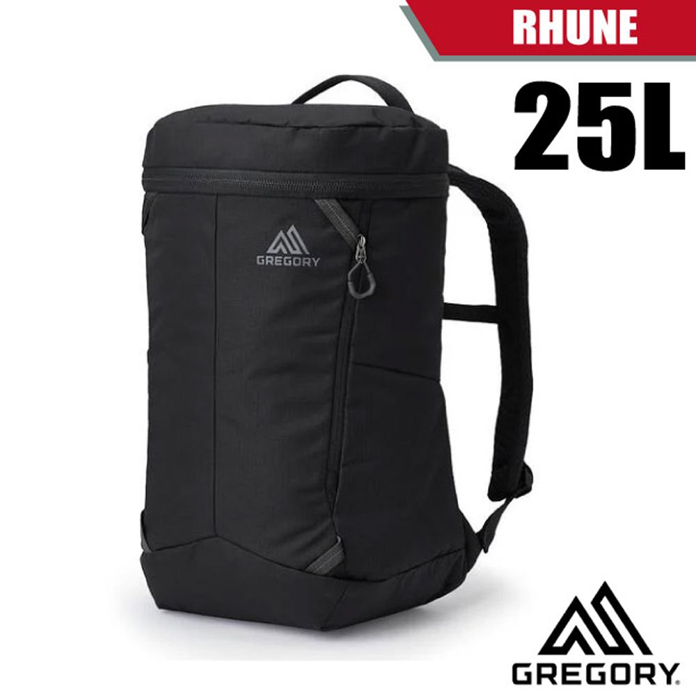 Gregory 【美國 】RHUNE多功能電腦背包 25L.休閒背包/旅遊背包/143377-6404 炭黑色