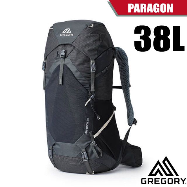 Gregory 【美國 】LADYBIRD BACKPACK XS 6L 超輕多功能迷你後背包+手挽袋_143363-2917 玄武黑