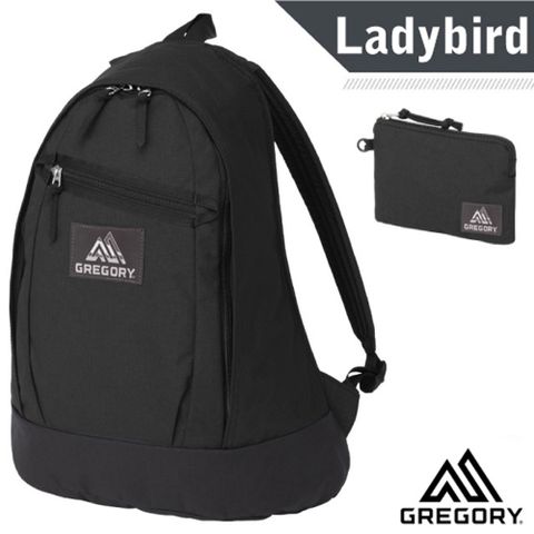 Gregory 【美國 】LADYBIRD BACKPACK 14L 多口袋後背包+手挽袋/131371-L167 時尚黑