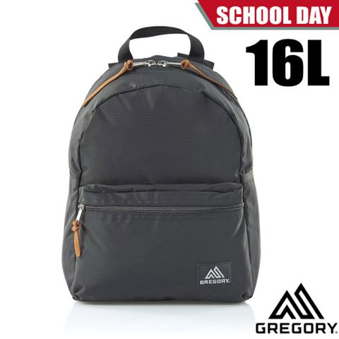 【美國 GREGORY】SCHOOL DAY 16L 可調式後背包(書包型設計.可拆卸可調節胸帶)/144431-1041 黑