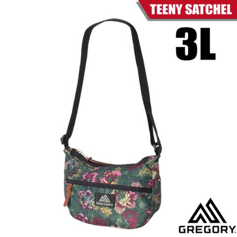 Gregory 【美國 】TEENY SATCHEL 3L 可調式斜背包(可調整式背帶)/119656-0511 花園油彩