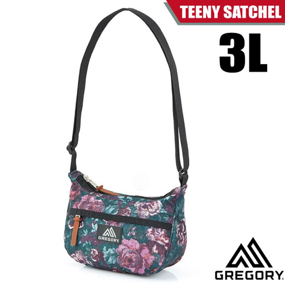 Gregory 【美國 】TEENY SATCHEL 3L 可調式斜背包.輕巧好收納/119656-9867 群花油彩