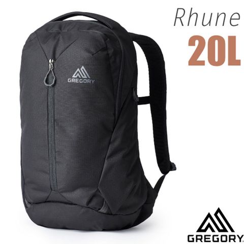 【美國 GREGORY】Rhune RHUNE 20L 多功能電腦背包.雙肩後背包.上學/143375-6404 炭黑色