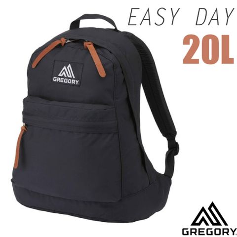 Gregory 【美國 】EASY DAY 日系雙肩休閒後背包20L(YKK拉鍊_日用運動休閒書包)/65155-1041 黑