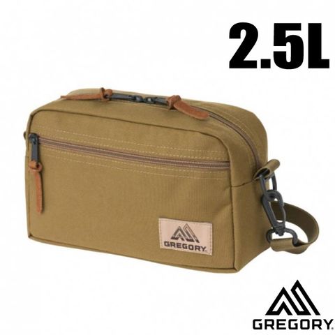 Gregory 【美國 】PAD SHOULDER POUCH 2.5L 可調式側背包(M).郵差包/65380-E561 郊狼棕