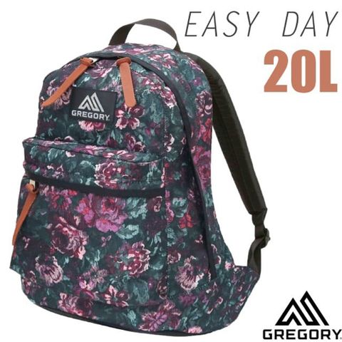 Gregory 【美國 】EASY DAY 日系雙肩休閒後背包20L(YKK拉鍊_日用運動休閒書包)/65162-9867 群花油彩