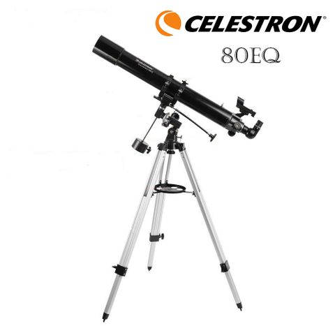 CELESTRON 星特朗 80EQ 折射式天文望遠鏡 具有GPS定位 APP智能尋星功能(天文 觀星)