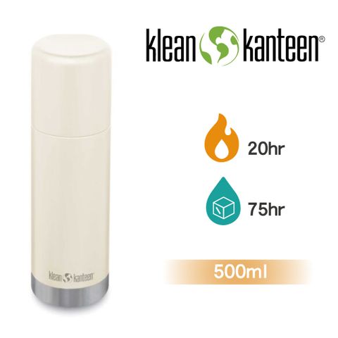 Klean Kanteen 【美國】TKPro不鏽鋼保溫瓶-500ml奶油白