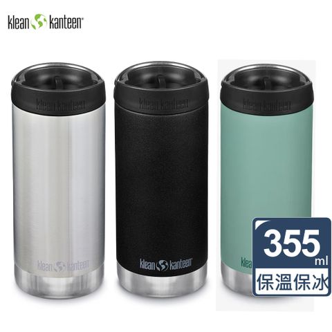 美國Klean Kanteen TK Wide寬口保溫瓶355ml