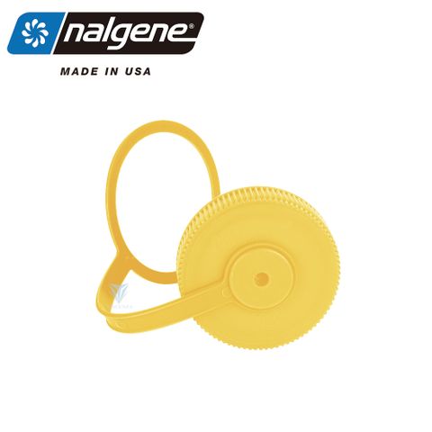 【美國Nalgene】63mm 寬嘴水壺蓋-黃色
