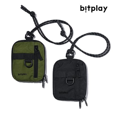 Bitplay Essential Pouch 機能小包 軍綠 / 炭黑附頸掛繩