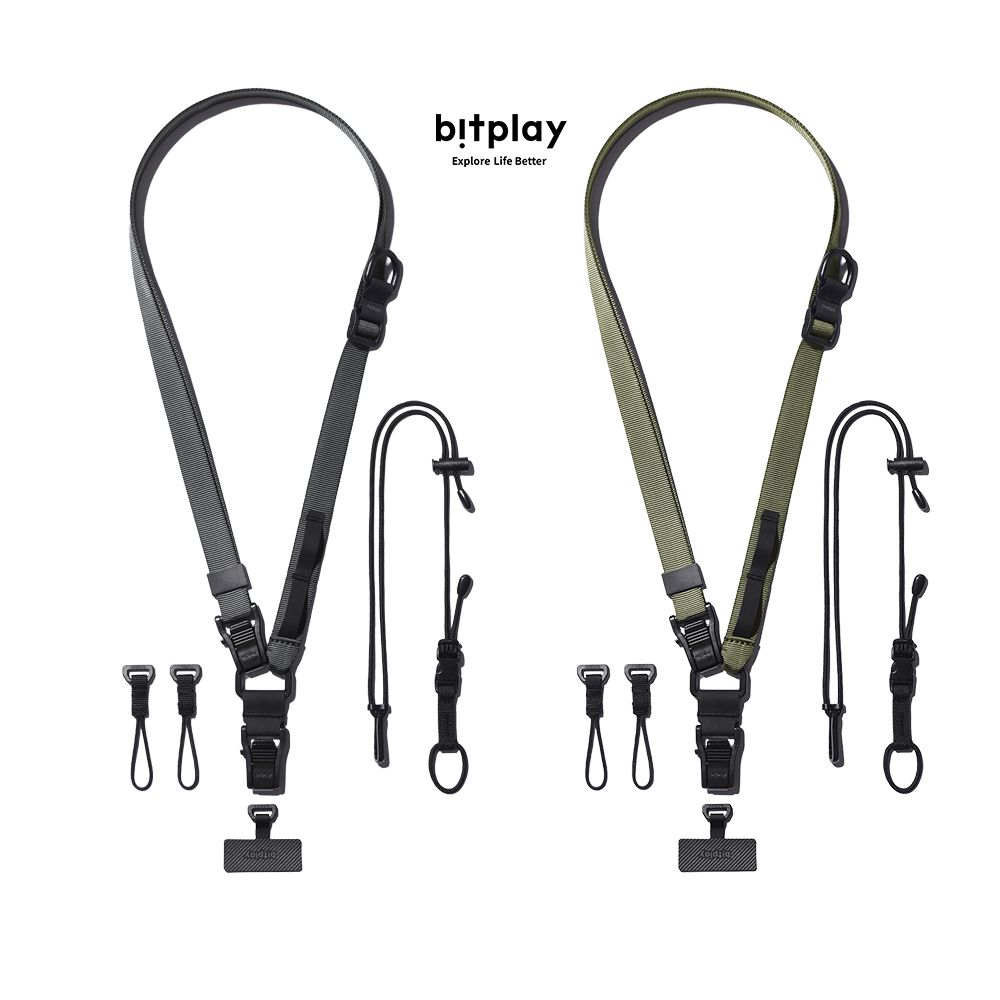 Bitplay Multi-Use Strap 多工機能背帶(含掛繩通用墊片/手機殼/掛繩/保護殼/molle/工裝