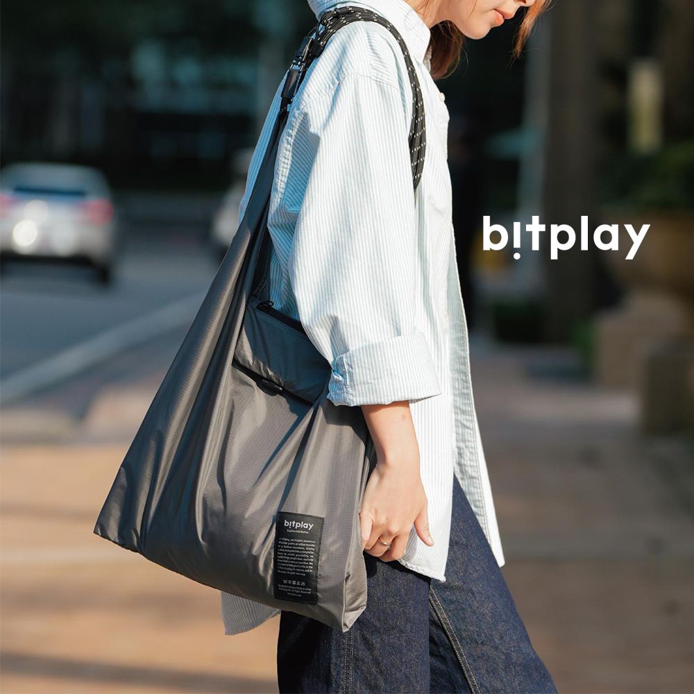 Bitplay Foldable 2-Way Bag 超輕量翻轉口袋包/隨身/購物袋/媽媽包/環保/手機包/多功能/側背包