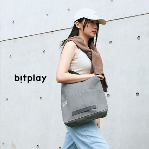 bitplay】Everyday Canvas Tote 防潑水日常托特包10L (帆布版)/PU塗層/耐磨/旅行/露營/戶外/隨身包/帆布包/電腦包/上班包