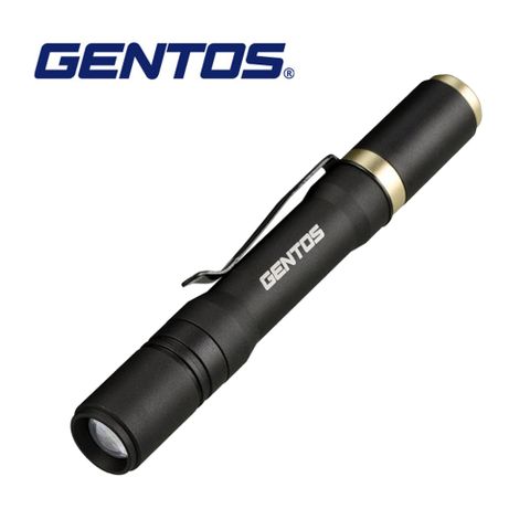 Gentos 專業可調焦手電筒-USB充電 200流明 IP54(RX-304R)