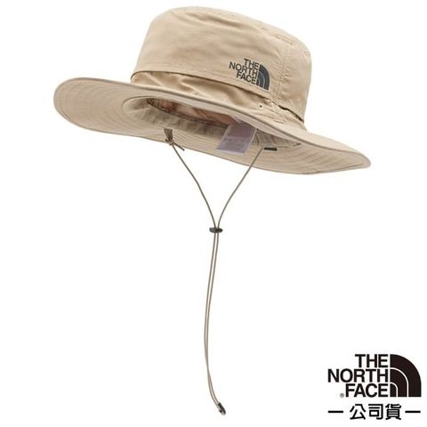 The North Face 北面 【美國 】Horizon Breeze Brimmer Hat 輕質透氣圓盤帽/5FX6-254 白卡其 N