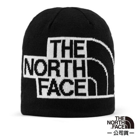 The North Face 北面 【美國 】彈性透氣時尚針織保暖毛帽(深帽口/可覆耳).毛線帽/5FW8-KY4 黑 V