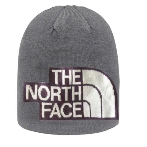 【美國 The North Face】彈性透氣時尚針織保暖毛帽(深帽口/可覆耳).毛線帽/5FW8-206 礦灰 V