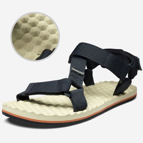 The North Face 北面 男款 SWITCHBACK SANDAL 可調式織帶涼鞋/拖鞋/水陸兩用涼鞋/2Y97-1WE 深藍/橘 V