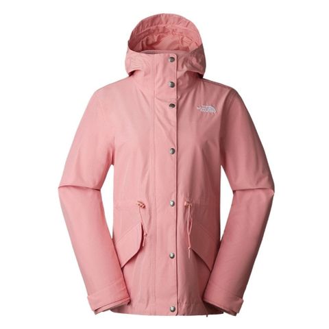 【The North Face】 女 防水透氣保暖可收腰連帽三合一外套/夾克.風雨衣/7QSM-OXM 粉色