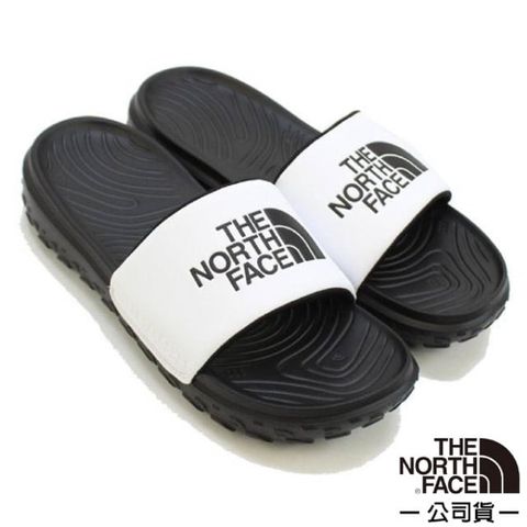 【The North Face】男 NEVER STOP CUSH SLIDE 水陸機能拖鞋.抗菌溯溪鞋/8A90-LA9 白 N
