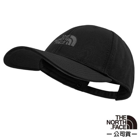 The North Face 北面 水洗棉 66 Classic Hat 輕量透氣耐磨防曬棒球帽子(吸濕排汗_防風遮陽) 不變型.加強散熱 4VSV-JK3 黑 N