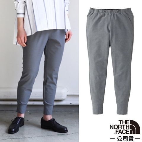 59折【The North Face】女 Traction Rib Pant 彈性機能休閒九分褲.機能快乾/3V8V-02A 灰色 V