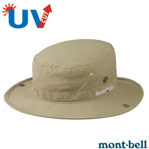 MONT-BELL Fishing Hat 透氣防曬漁夫帽.圓盤帽_1118603 LTN 淺卡其