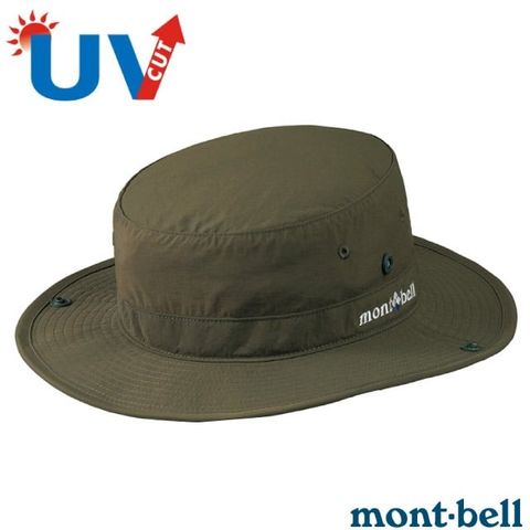 【MONT-BELL】Fishing Hat 透氣防曬漁夫帽.圓盤帽_1118603 KHGN 卡其綠