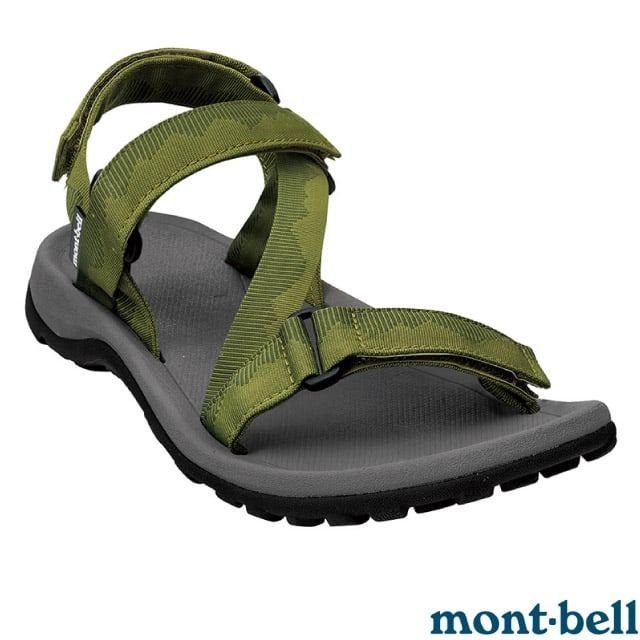 MONT-BELL 中性 COMFORT SANDALS 三點可調涉水涼鞋.水陸兩用鞋/AQUA GRIPPER特強抗滑大底/1129558 MSGN 苔綠