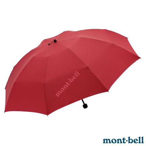 MONT-BELL Trekking Umbrella 60 輕量戶外傘(僅166g).摺疊傘.陽傘/附收納袋/1128702 RD 鮮紅