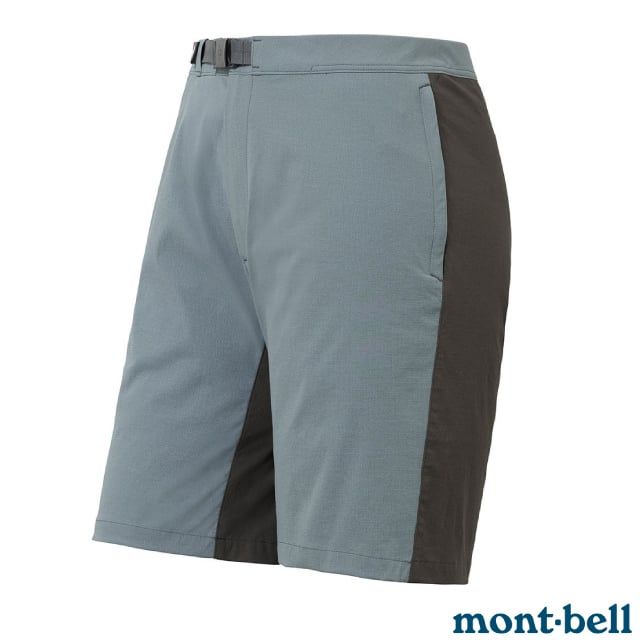 MONT-BELL 男 CANYON SHORTS 輕量 彈性透氣快乾短褲.登山健行褲.休閒運動褲/輕盈.彈性拉伸/1105739 GY 灰