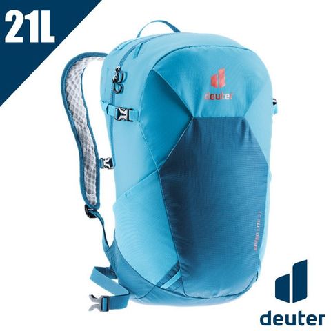 【Deuter】SPEED LITE超輕量旅遊背包 21L.攻頂包.自行車背包.休閒背包.登山健行包/3410222 蔚藍