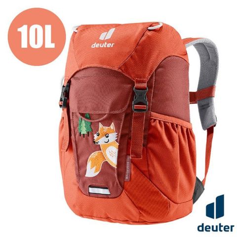 【Deuter】Waldfuchs兒童背包10L.小朋友書包.上學包.休閒背包.露營.登山/3610222 橘