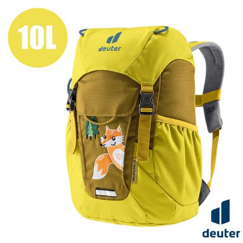 【Deuter】Waldfuchs兒童背包10L.小朋友書包.上學包.休閒背包.露營.登山/3610222 薑黃