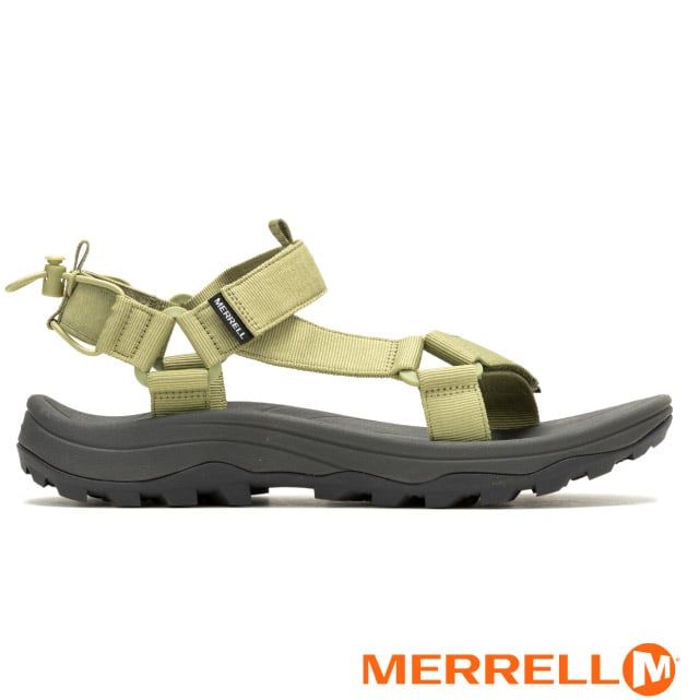 Merrell 男 SPEED FUSION WEB SPORT 水陸兩棲 涼鞋.涼拖鞋.溯溪鞋.海灘鞋/FloatMax鞋墊/ML006185 苔蘚綠