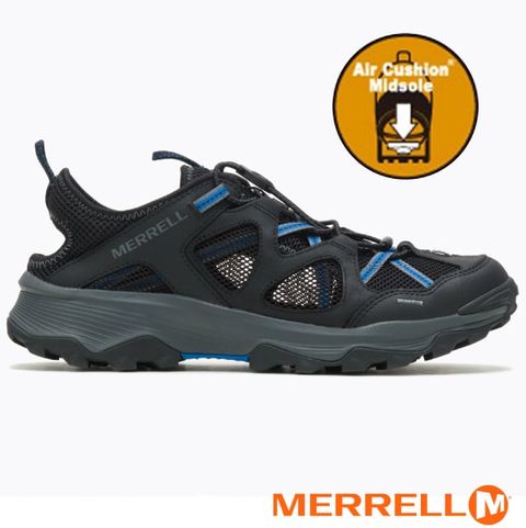 Merrell 男 SPEED STRIKE LTR SIEVE 多功能水陸兩棲鞋.透氣休閒鞋/Air Cushion內嵌式避震墊片_ML135163 黑/寶藍