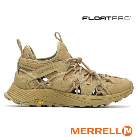 Merrell 男 MOAB FLIGHT SIEVE水陸兩用郊山鞋(低筒).登山鞋.休閒鞋/FloatPro 羽量級中底/ML067711 奶茶棕