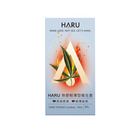 HARU Steamy Thin 熱愛輕薄型保險套(10入)