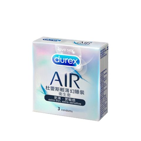 Durex 杜蕾斯 -AIR輕薄幻隱裝保險套(3入)