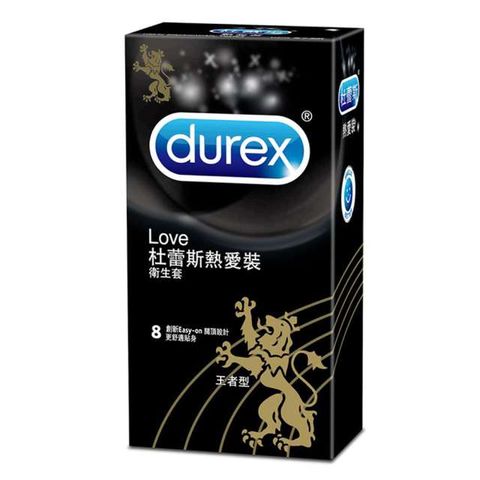 Durex 杜蕾斯 熱愛裝王者型保險套安全套避孕套8入