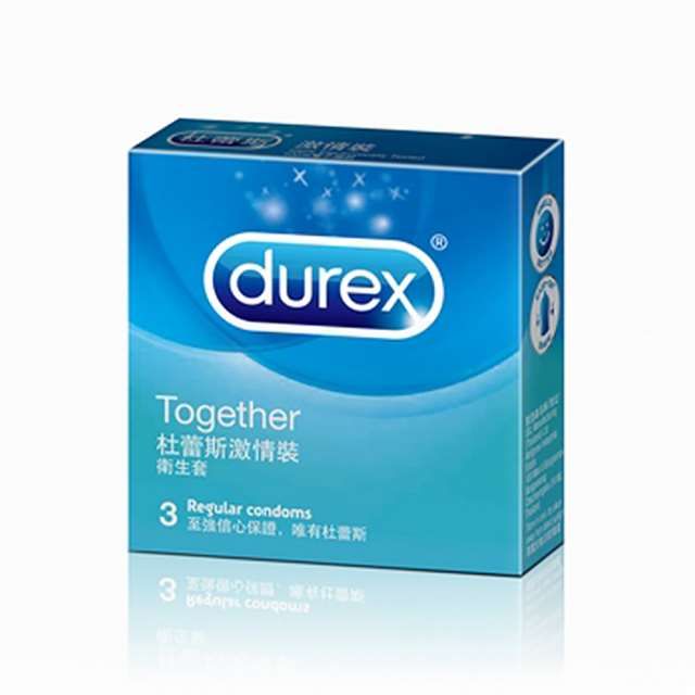 Durex 杜蕾斯 激情裝保險套安全套避孕套3入