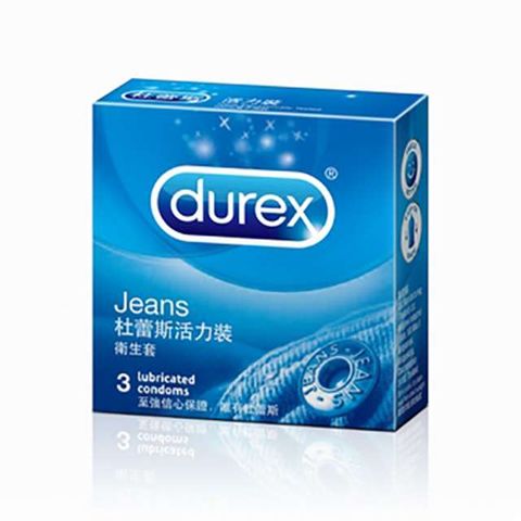 Durex 杜蕾斯 活力裝保險套安全套避孕套3入