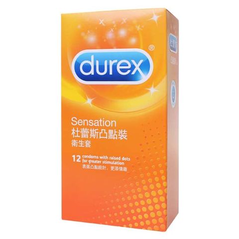 Durex 杜蕾斯 凸點裝保險套安全套避孕套12入