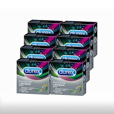 Durex 杜蕾斯 飆風碼保險套3入*8盒