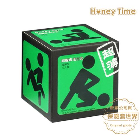 honeytime 哈妮來 樂活套超薄型保險套-綠12入