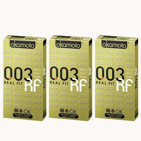 okamoto 岡本 003-RF極薄貼身保 險 套(6入裝)-3組