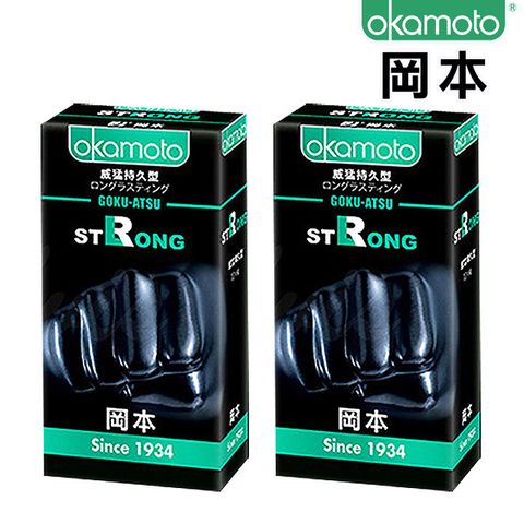 okamoto岡本OK Strong威猛持久型保 險 套 10入 *2組