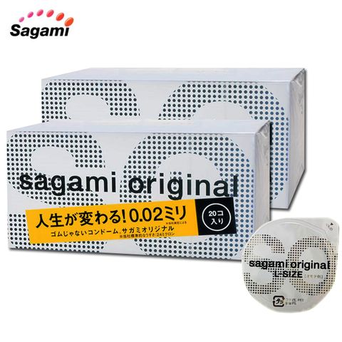 Sagami 相模 【元祖】0.02L 保險套 20入*2盒