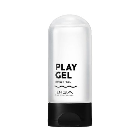 日本TENGA PLAY GEL DIRECT FEEL 潤滑液 160ml 黑色 刺激感